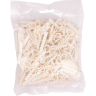 Дюбель-хомут JAZZWAY 5054943 PCD-F 06х12-45-100WH для плоского кабеля PA6,6 бел. (уп.100шт)